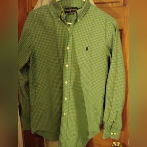 Ralph Lauren long sleeve collar shirt